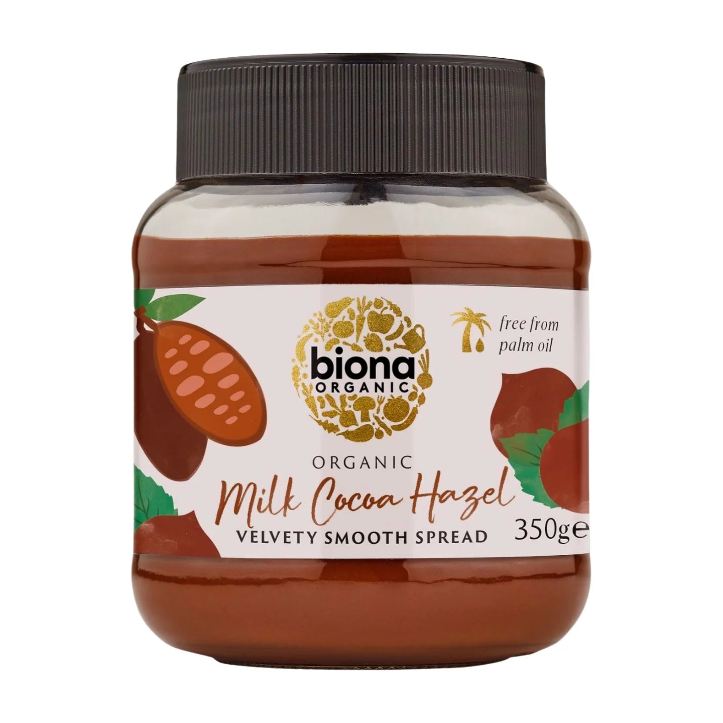Biona Milk Cocoa Hazelnut Smooth Spread (350g)