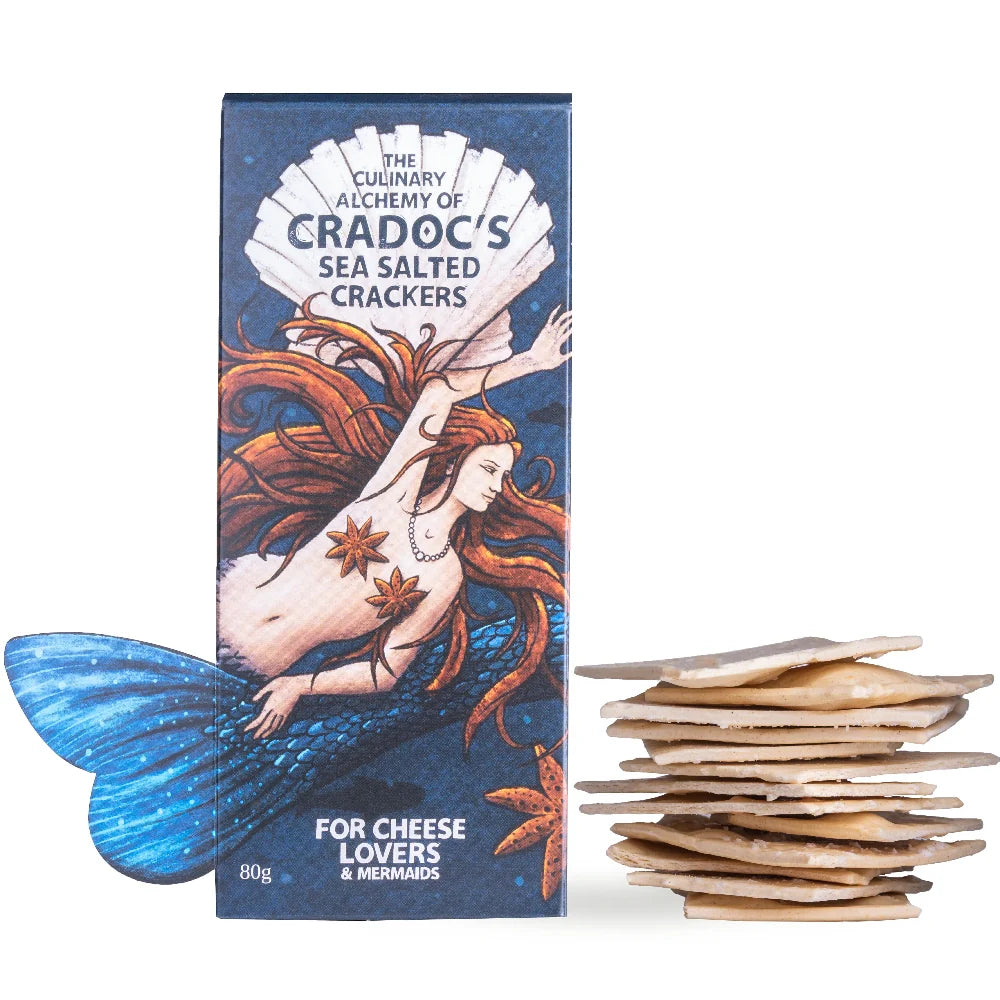 Cradoc’s Sea Salted Crackers (80g)