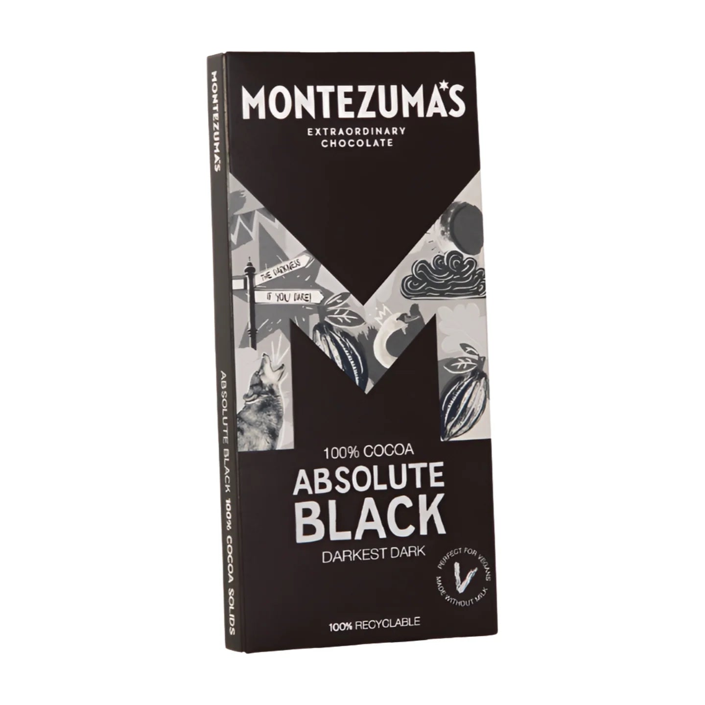 Montezuma’s Absolute Black 100% Cocoa (90g)