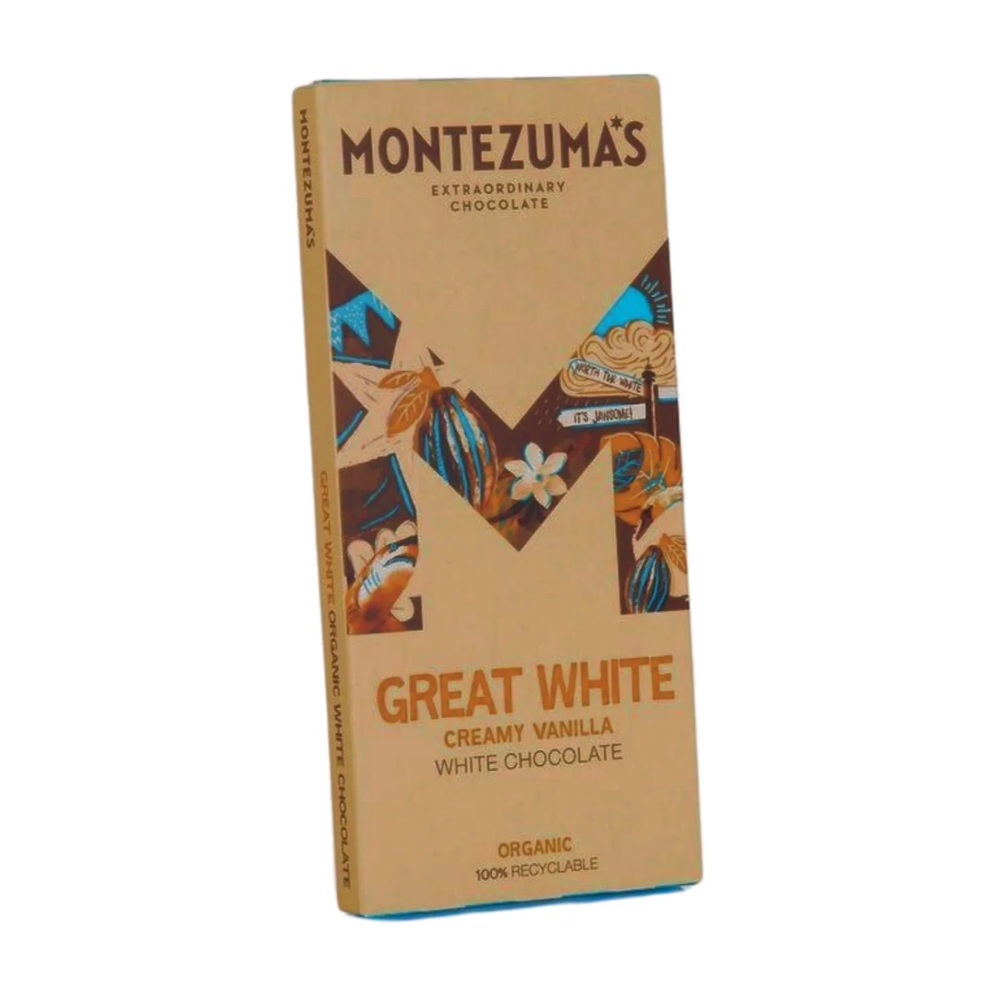 Montezuma’s Great White Organic White Chocolate (90g)