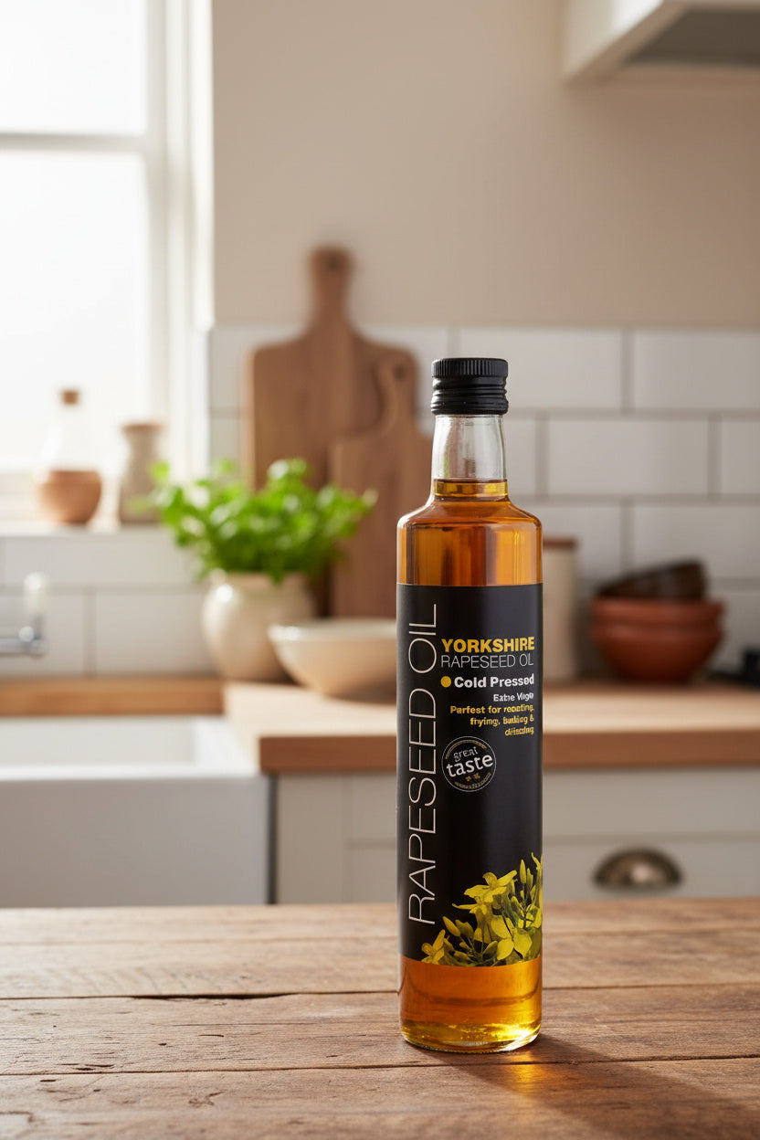 Cold Pressed Rapeseed Oil: What It Is, Why It's Better & How to Use It