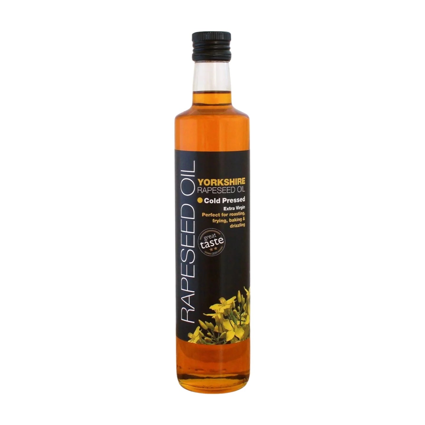 Yorkshire Rapeseed Oil - Cold Pressed Extra Virgin (500ml)